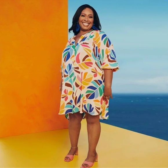 Tabitha Brown Swim Nwt 3x Tabitha Brown X Target Palm Cover Up